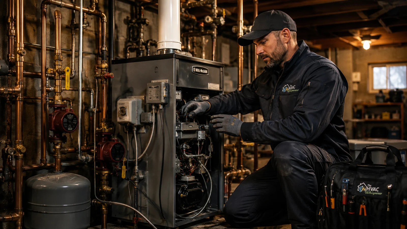 Boiler installation planning for hydronic heating systems