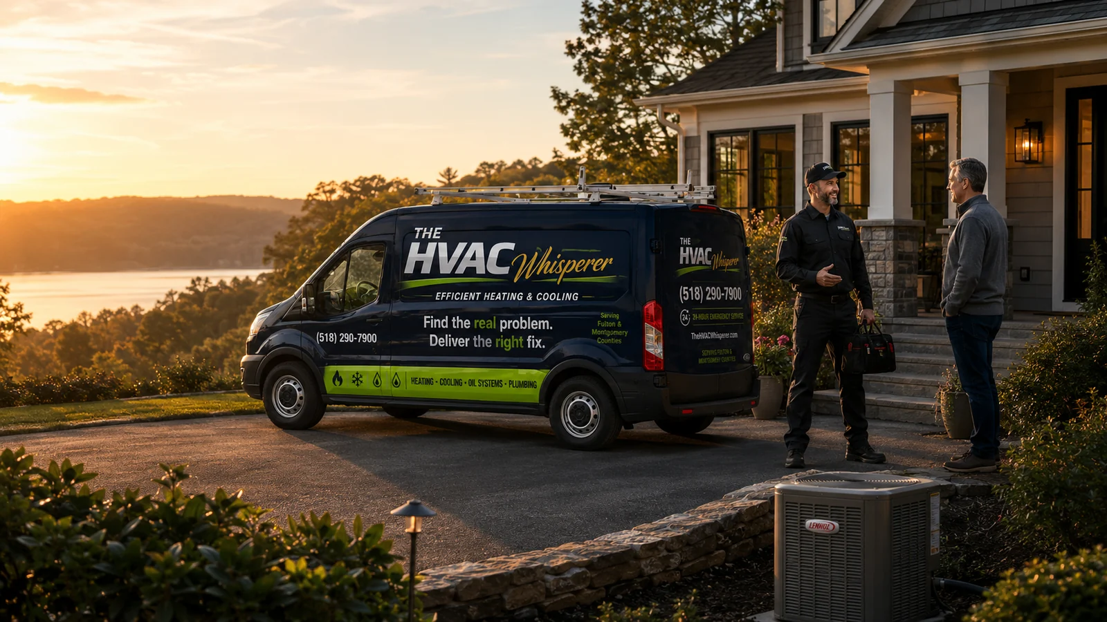 HVAC and plumbing service for lake-area and seasonal homes