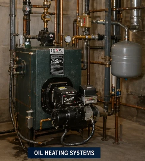 Fuel oil heating service for local homes