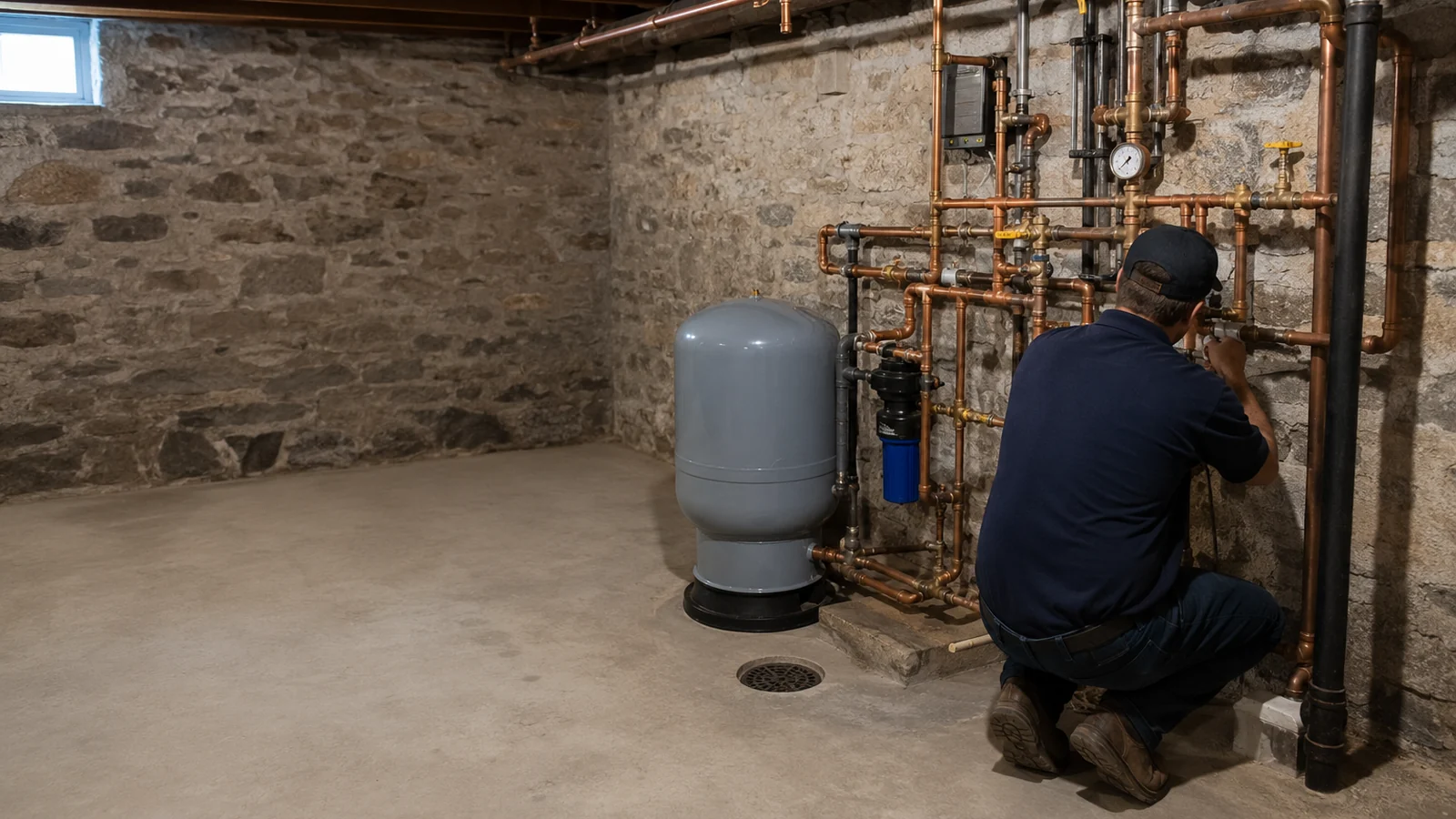 Emergency Plumbing in an Upstate New York home