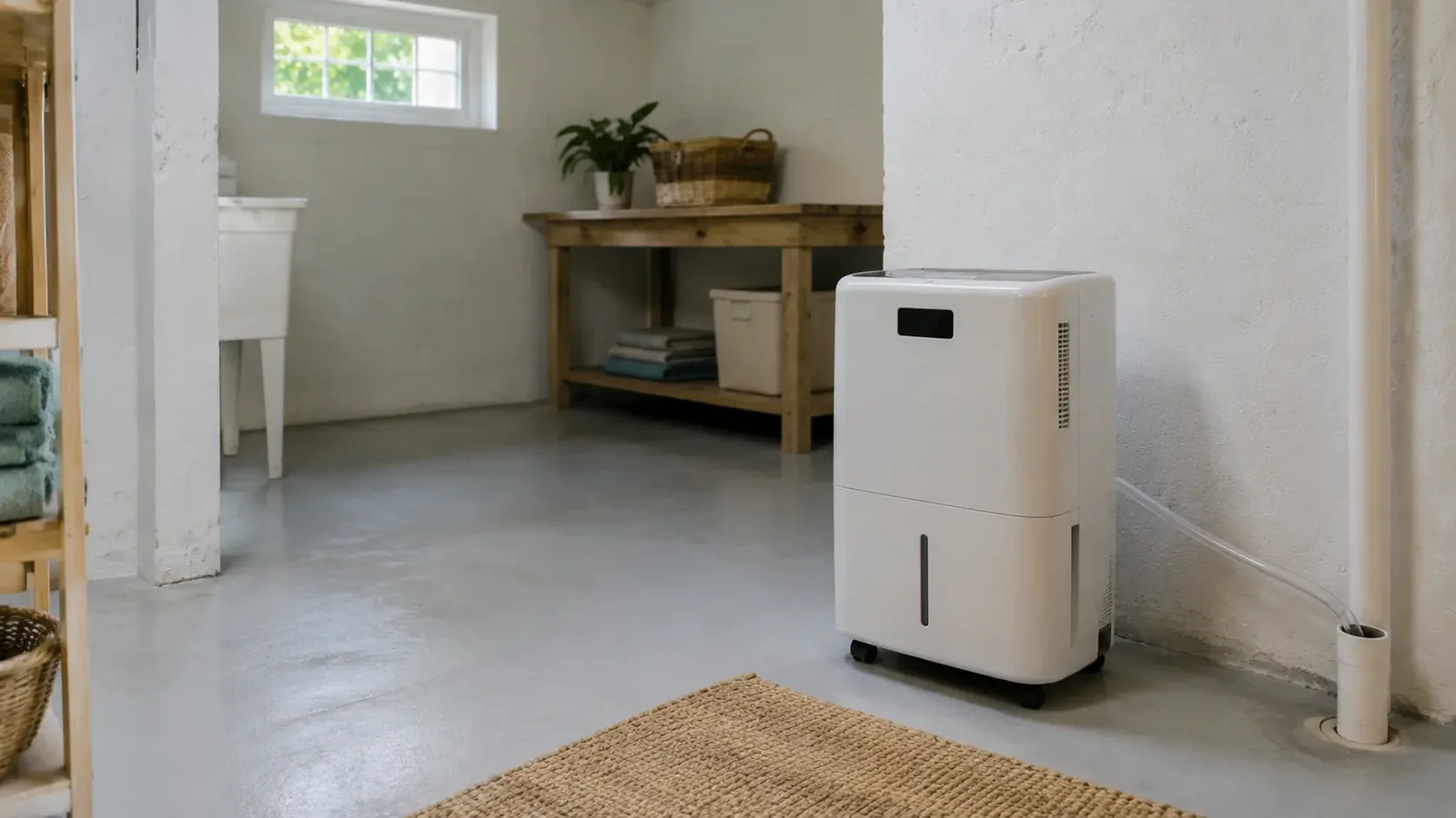 Dehumidifiers in an Upstate New York home
