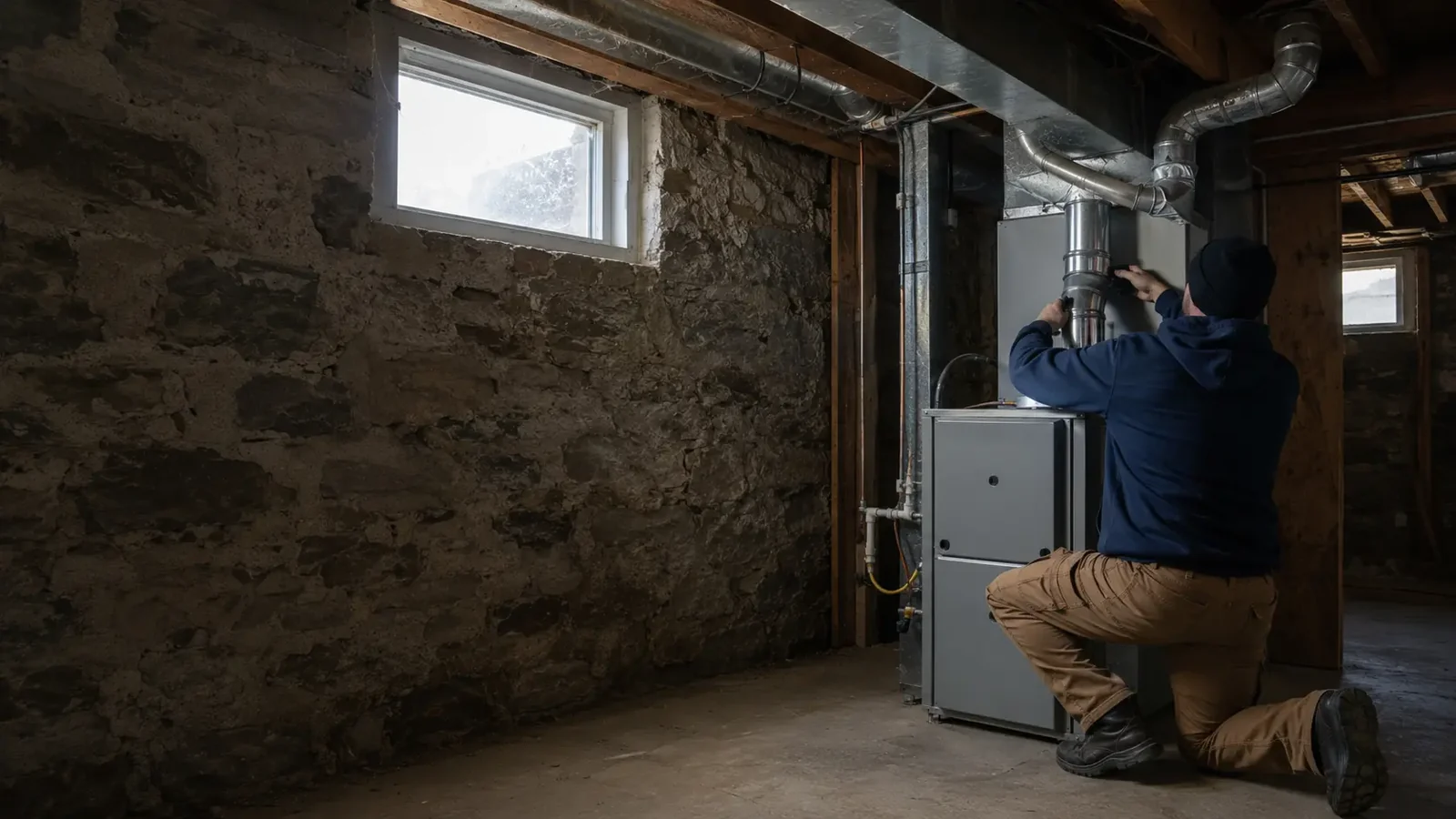 Furnace Installation in an Upstate New York home