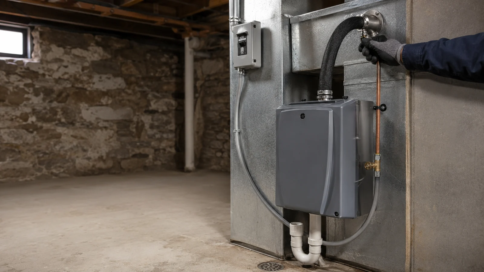 Humidifiers in an Upstate New York home