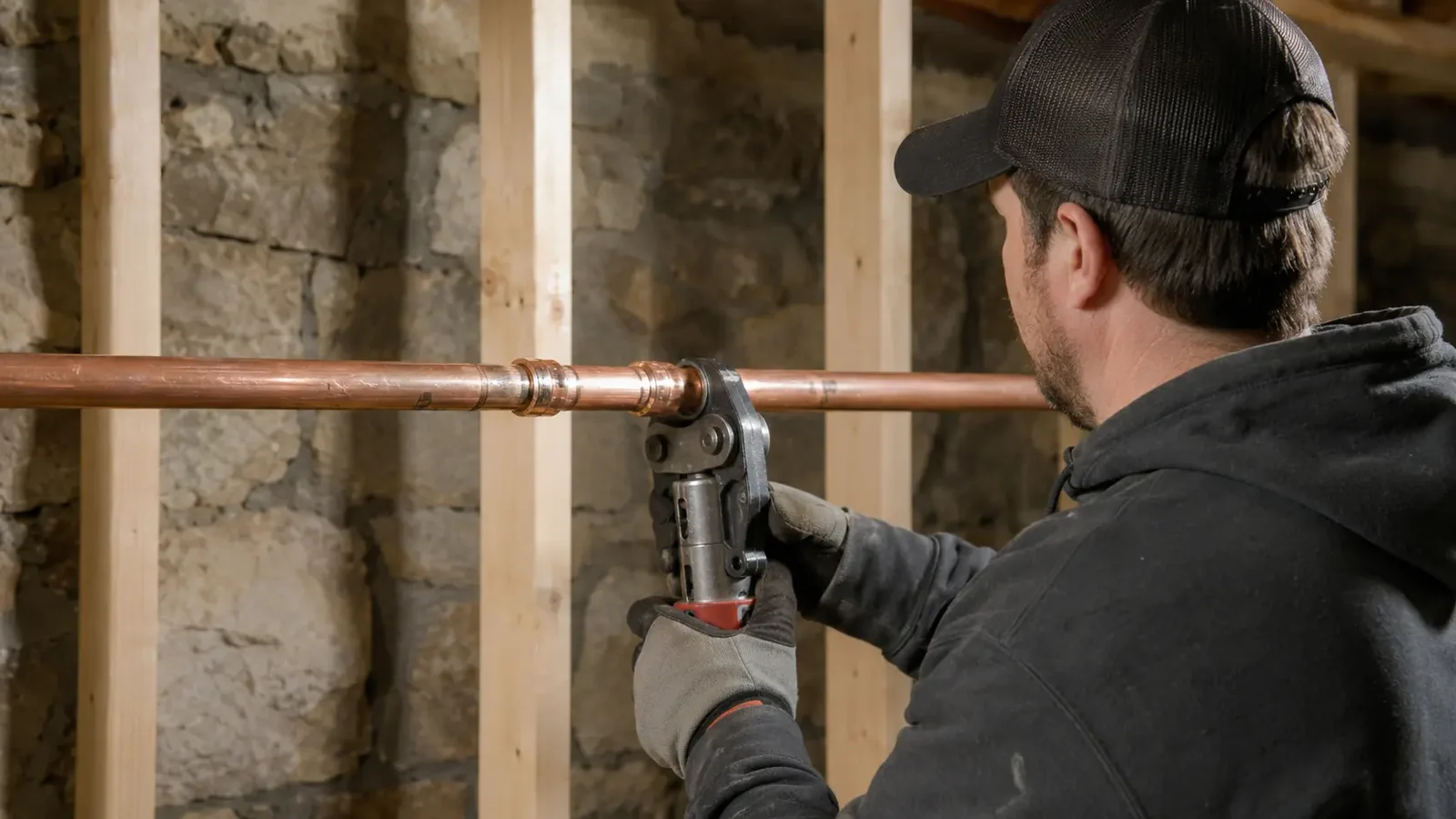 Pipe Repair in an Upstate New York home