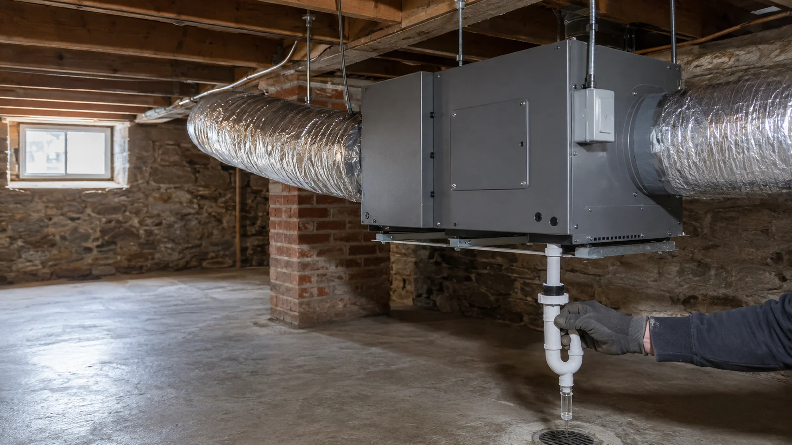 Whole Home Dehumidifiers in an Upstate New York home